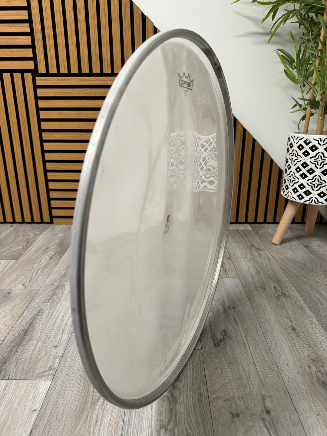 Remo Emperor Coated Batter Bass 22" Drum Head / White Coated #VC19