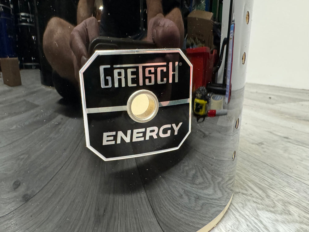 Gretsch Energy Tom Drum Shell 10”x7” Bare Wood Project / Black #OJ67