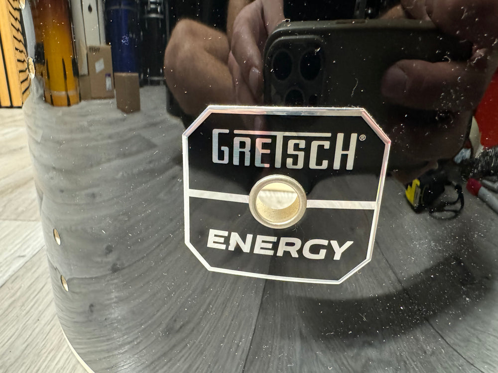 Gretsch Energy Tom Drum Shell 12”x8” Bare Wood Project / Black #OJ68