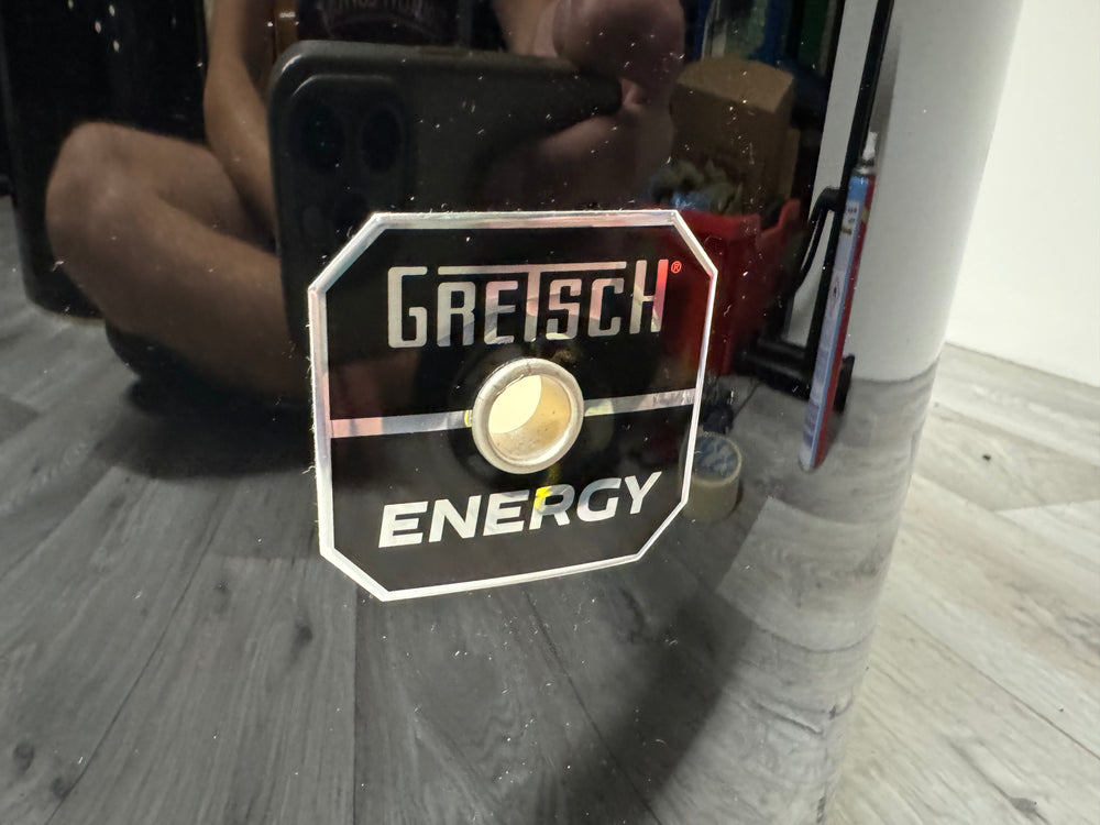 Gretsch Energy Floor Tom Drum Shell 14”x14” Bare Wood Project / Black #OJ69