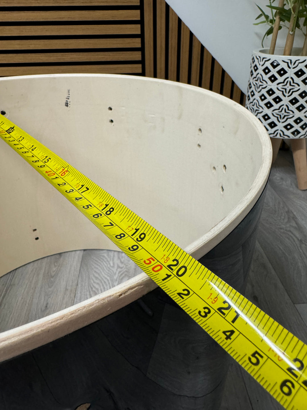 Gretsch Energy Bass Drum Shell 20”x16” Bare Wood Project #OJ70