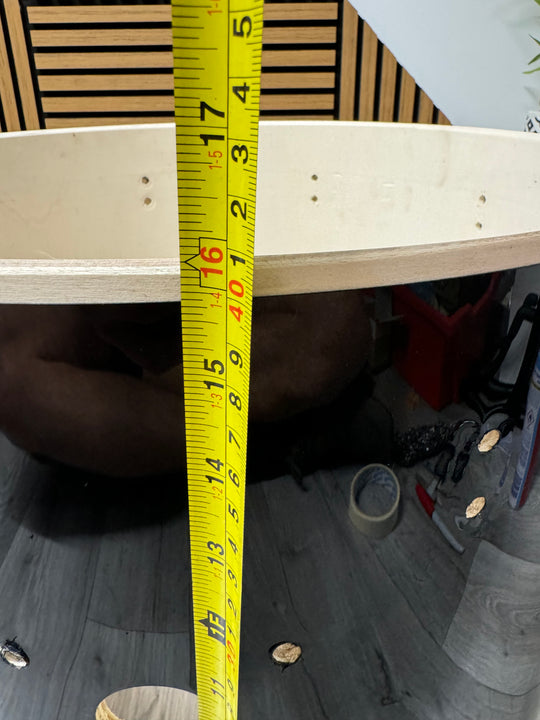 Gretsch Energy Bass Drum Shell 20”x16” Bare Wood Project #OJ70