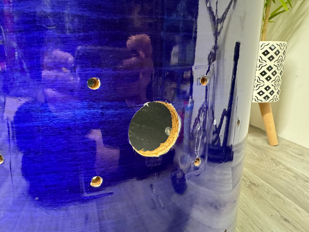 Premier XPK Bass Drum Shell 22”x16” Bare Wood Project / Upcycle #VC24