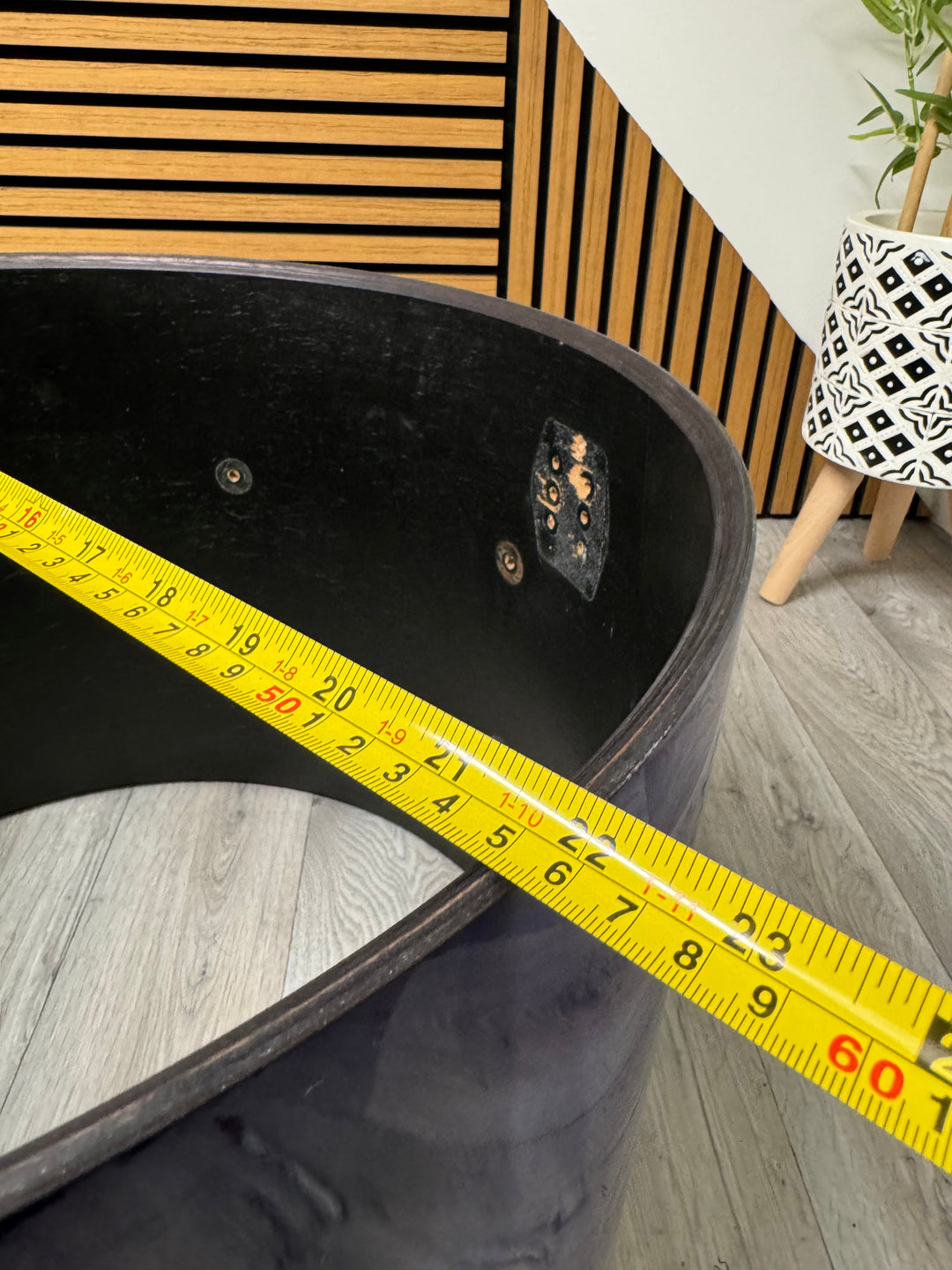 Premier XPK Bass Drum Shell 22”x16” Bare Wood Project / Upcycle #VC24