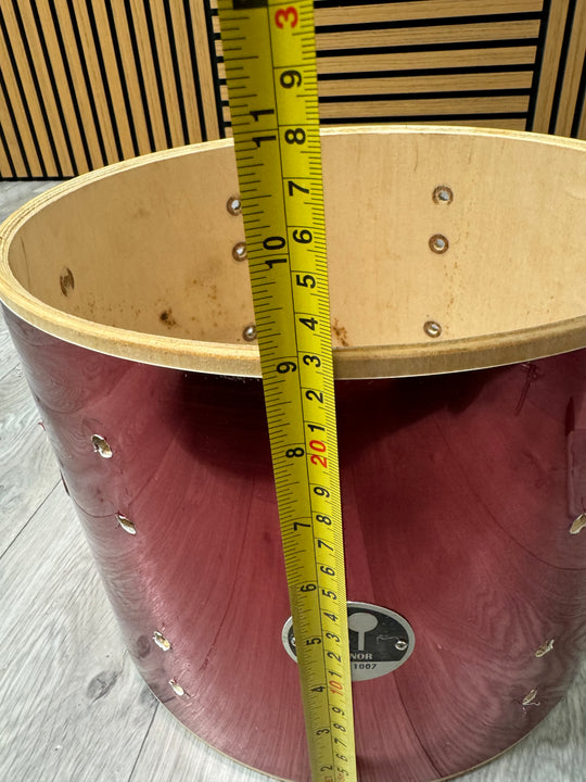 SONOR Force 1007 Tom Drum Shell 12”x9” Bare Wood Project #VC26