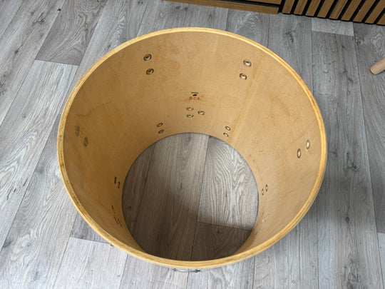 SONOR Force 1007 Floor Tom Drum Shell 14”x14” Bare Wood Project #VC27