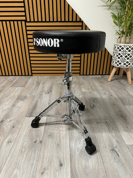 Sonor 2000 Series Drum Stool Throne / Height Adjustable / Drum Hardware #OK7
