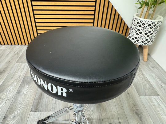 Sonor 2000 Series Drum Stool Throne / Height Adjustable / Drum Hardware #OK7