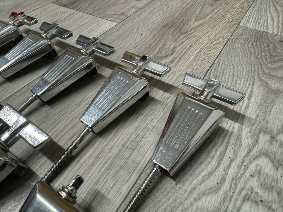 TAMA Royalstar Bass Drum Tension Rods And Claws Drum Hardware/Spares x8 #VC42