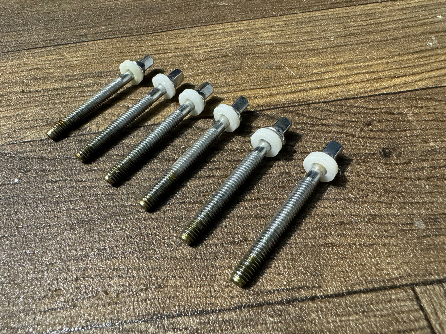 Ludwig Drum Tension Rods 60mm Screws Tom Hardware x6 #MM35