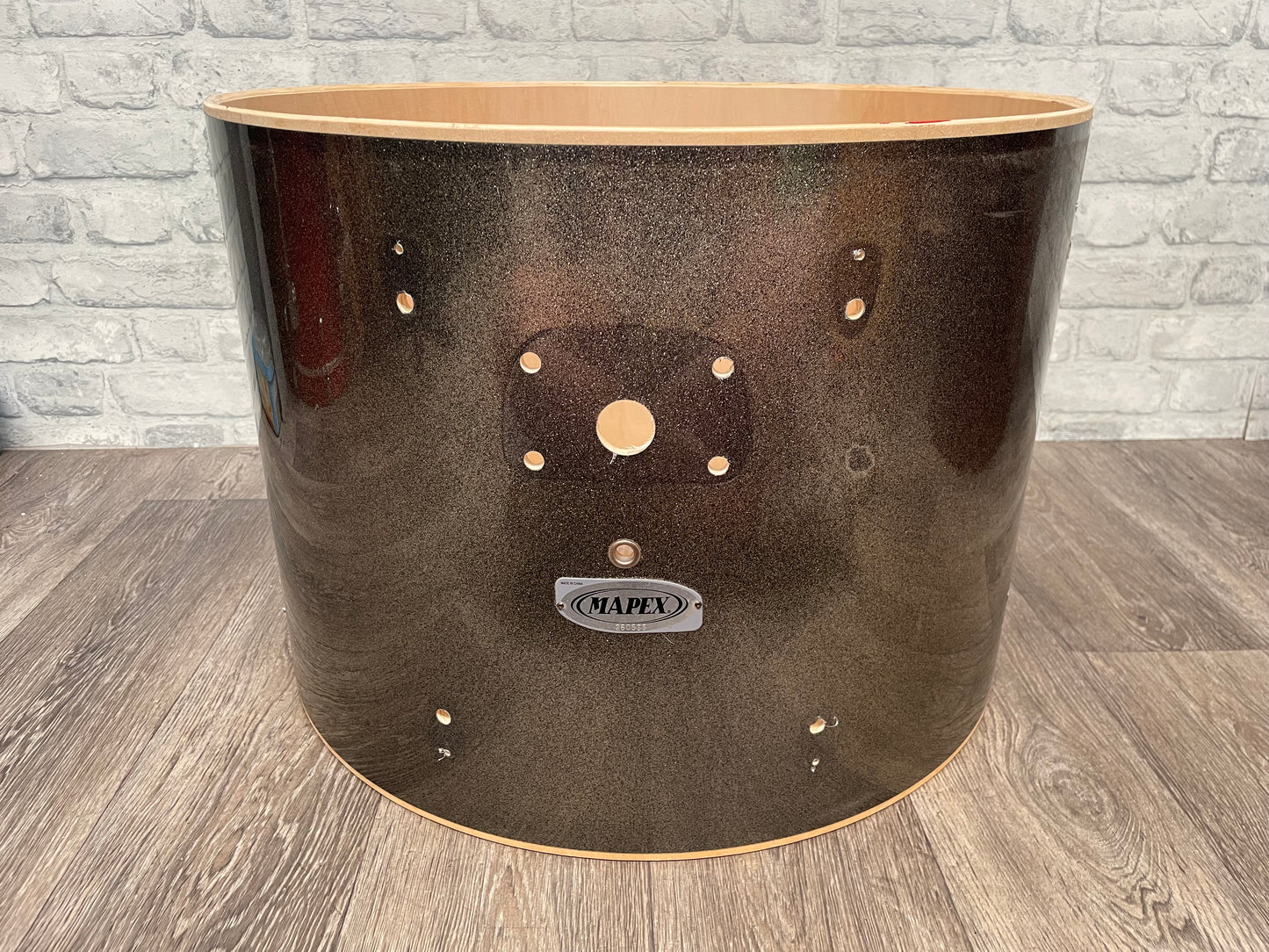 Mapex QR Series Bass Drum Shell 22”x16” Bare Wood Project / Upcycle #HP112