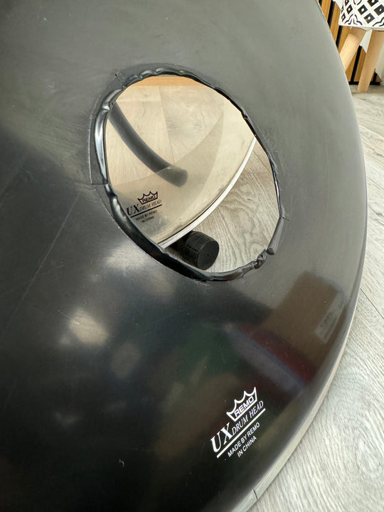 Mapex by Remo Bass 22" Drum Heads (Pair) / Black & Clear #OK28