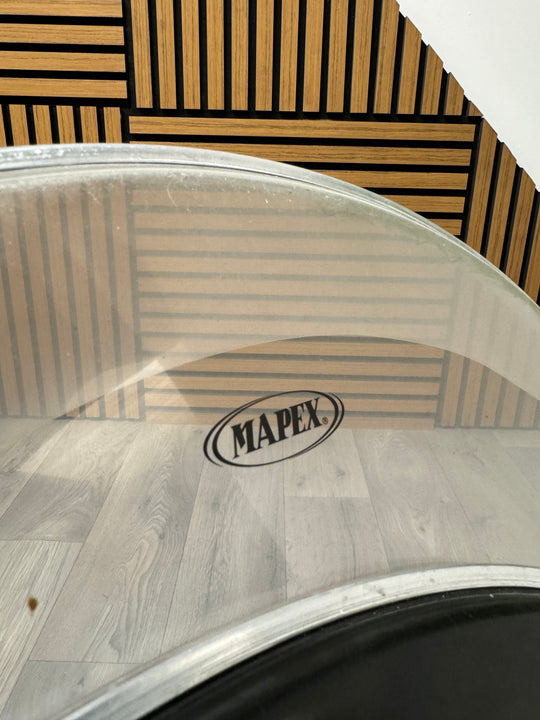 Mapex by Remo Bass 22" Drum Heads (Pair) / Black & Clear #OK28