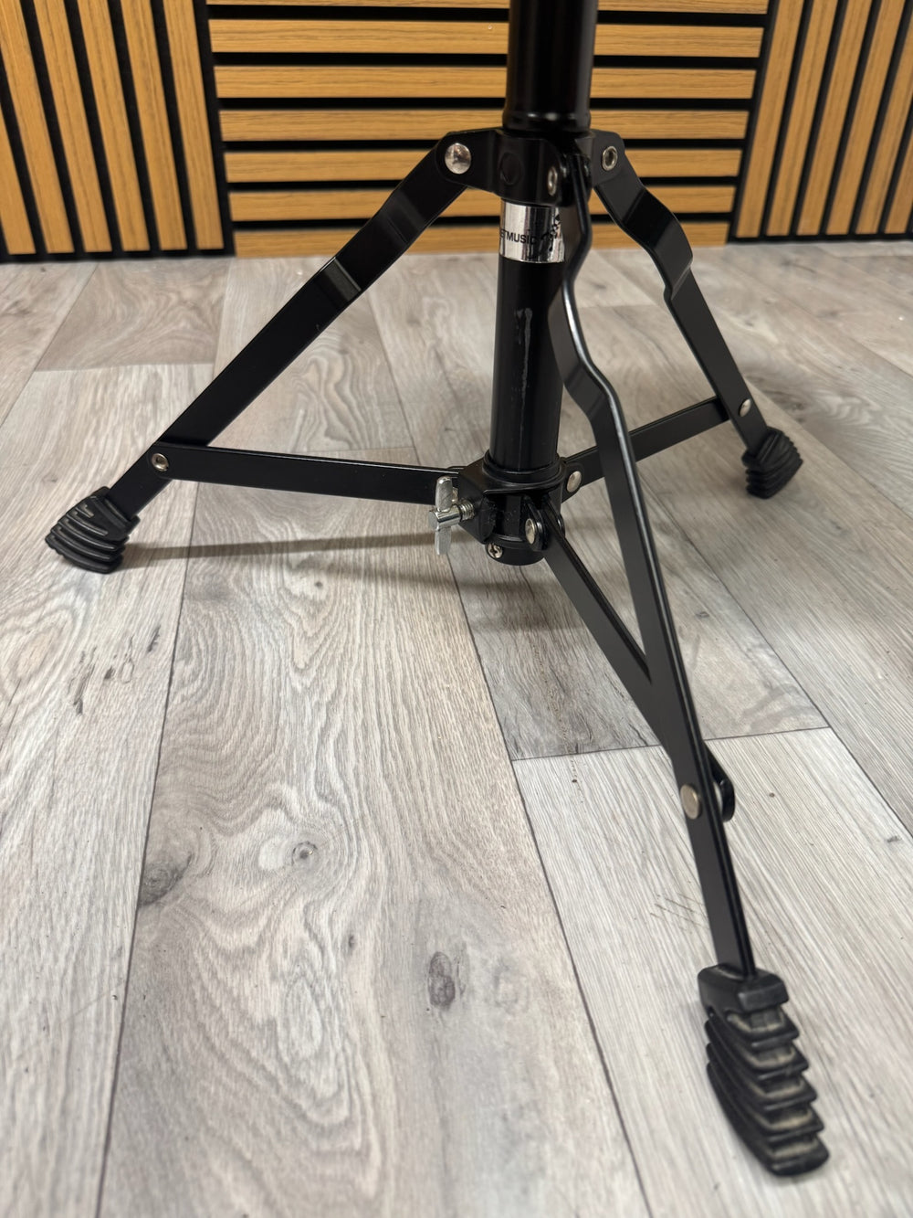 Black Drum Stool Throne / Height Adjustable / Drum Hardware #OG71