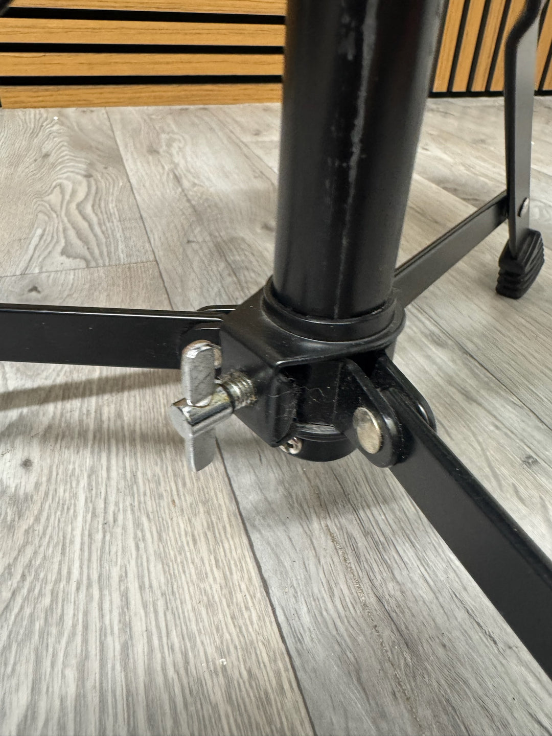 Black Drum Stool Throne / Height Adjustable / Drum Hardware #OG71