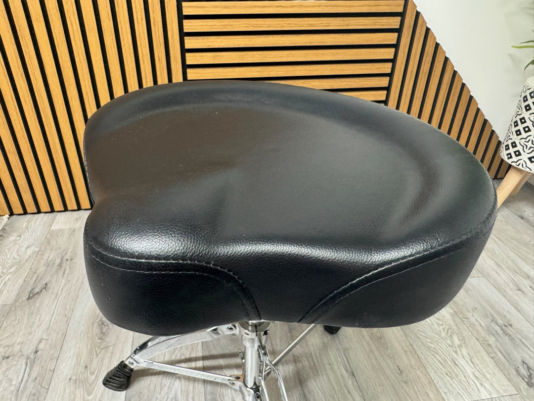 Mapex Saddle Top Drum Stool Throne / Height Adjustable / Drum Hardware #OG72