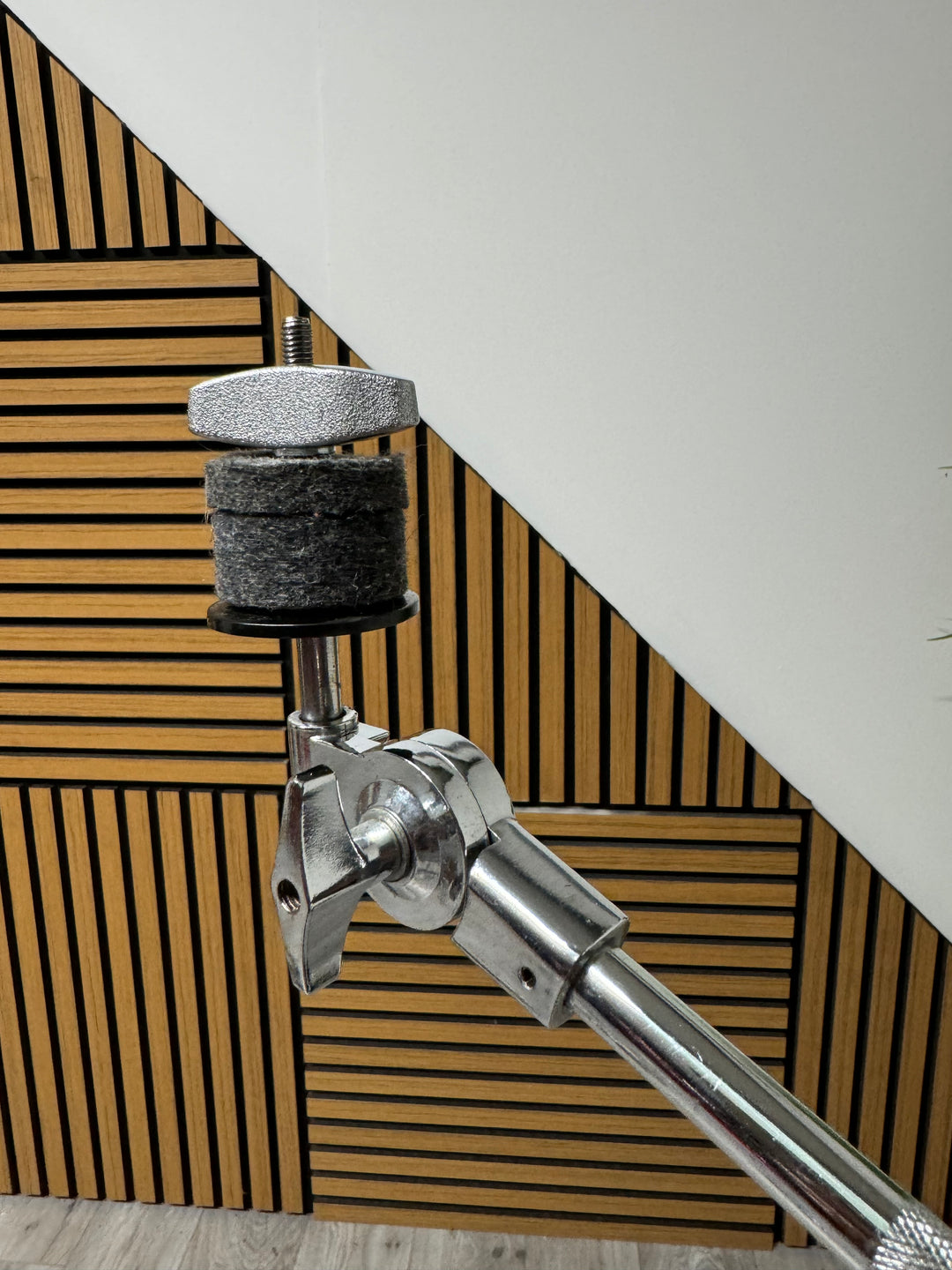 Boom Arm Cymbal Stand Weighted / Heavy Duty Hardware #VC60