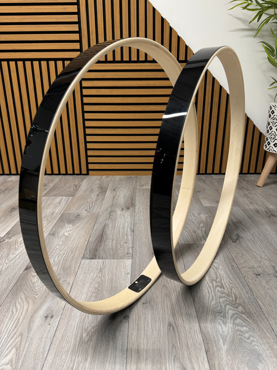 Pearl Export Bass Drum 20” Wooden Hoops Rims Hardware #OK32