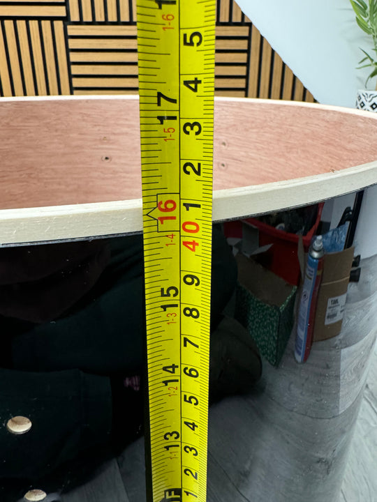 Pearl Export EXX Bass Drum Shell 20”x16” Bare Wood Project #OK34