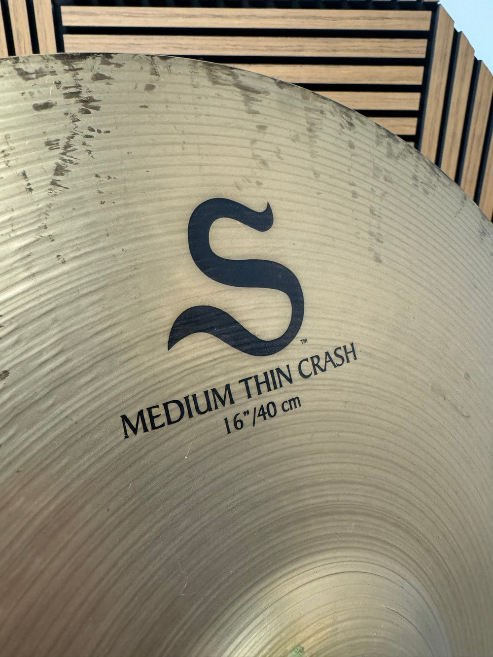 Zildjian S Series Medium Thin Crash 16"/40cm Cymbal / Accessory #VX29