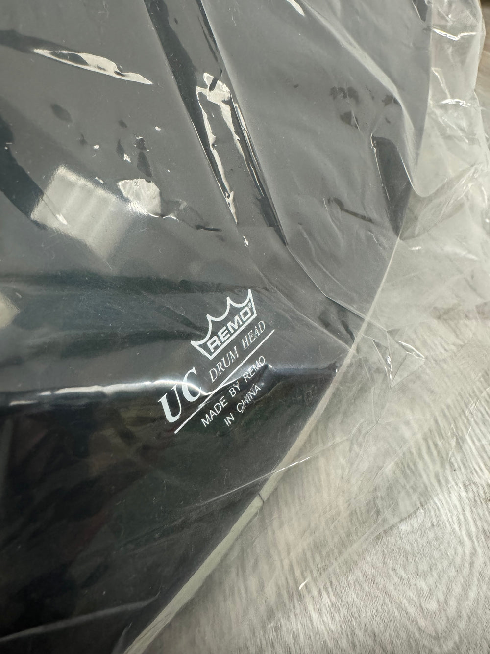Yamaha by Remo Bass 22" Drum Heads (Pair) / Black & Clear #OK39