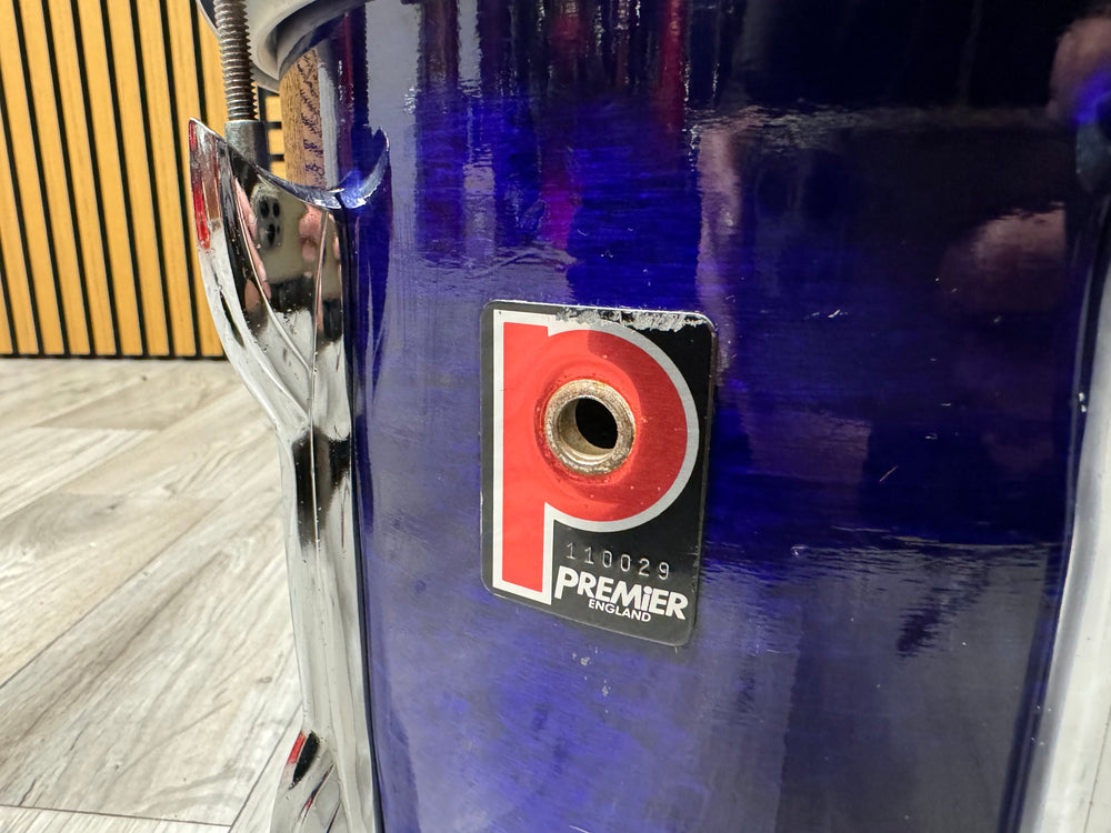 Premier XPK 10"x 10" Rack Tom Drum / Drum Hardware / Blue #VC76