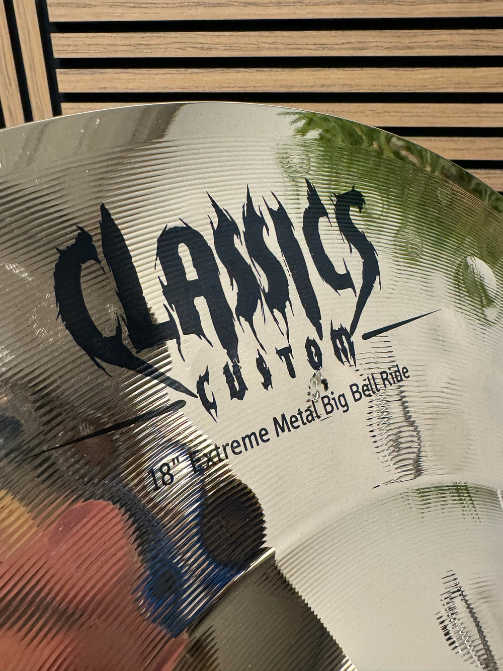 Meinl Classics Custom Extreme Metal 18'' Big Bell Ride Cymbal #WK16