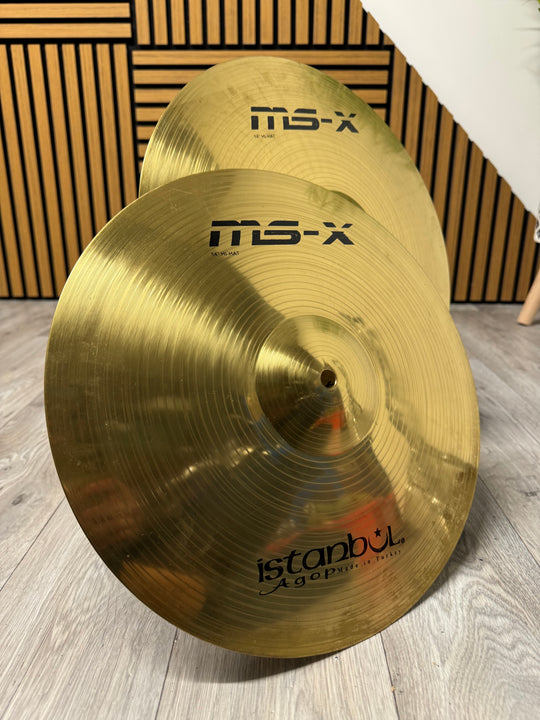 Istanbul Agop MS-X Hi Hats 14"/35cm Cymbals (Pair) #VC81