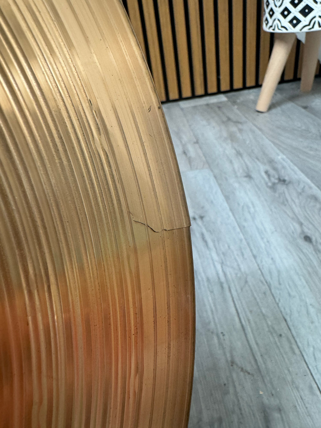 Sabian B8 16” Thin Crash Cymbal *Cracked* #OK55