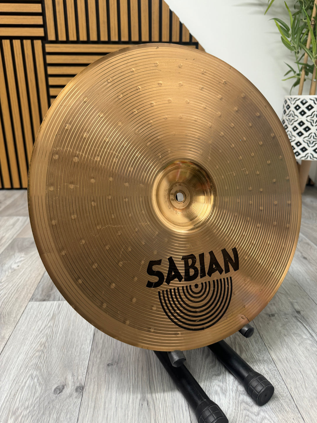 Sabian B8 16” Thin Crash Cymbal *Cracked* #OK55