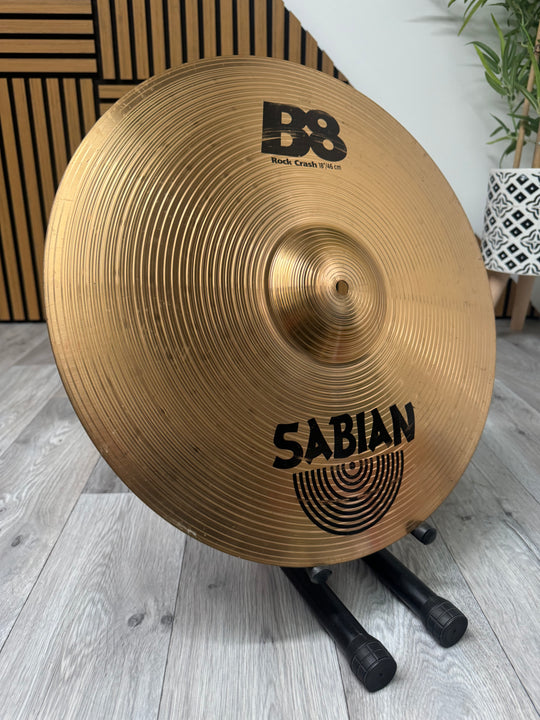 Sabian B8 Rock Crash 18"/46cm Cymbal / Accessory #OK56