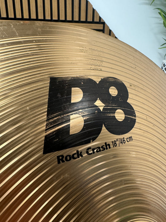 Sabian B8 Rock Crash 18"/46cm Cymbal / Accessory #OK56