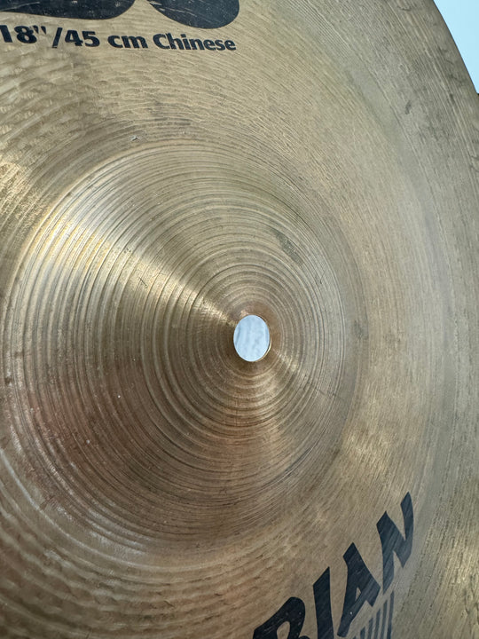Sabian B8 18”/45cm Chinese China Cymbal / Drum Accessory #VC89