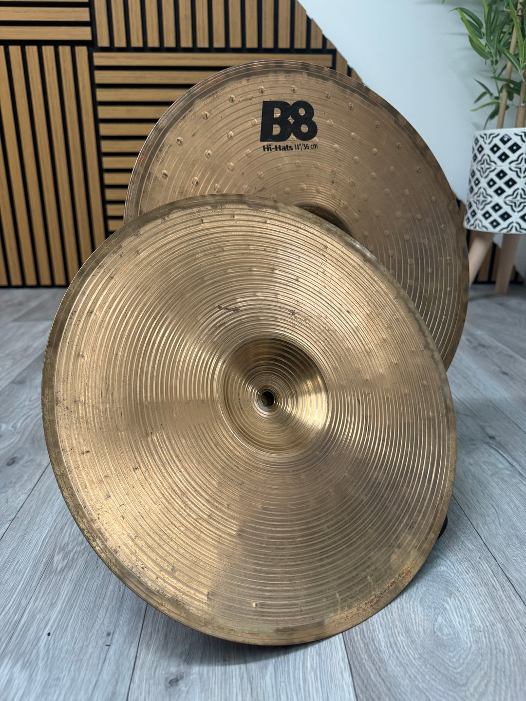 Sabian B8 Hats 14”/36cm Hi Hat Cymbals (Pair) #OK59