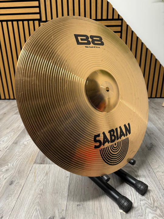 Sabian B8 Thin Crash 18"/45cm Cymbal / Accessory #VC90