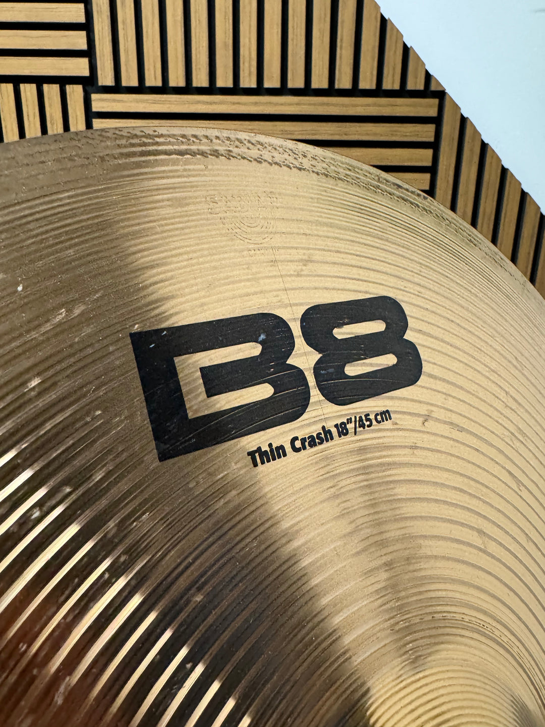 Sabian B8 Thin Crash 18"/45cm Cymbal / Accessory #VC90