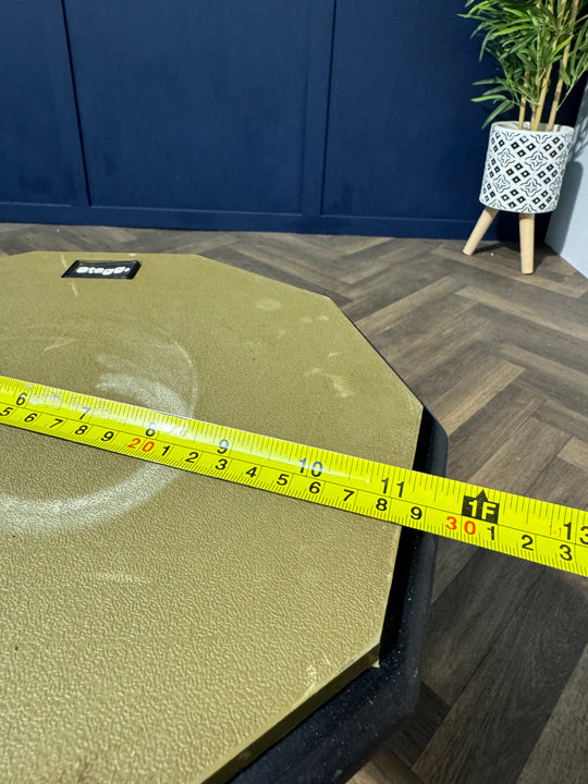 Stagg 11" Drum Practice Pad with Stand / Accessory #NY72
