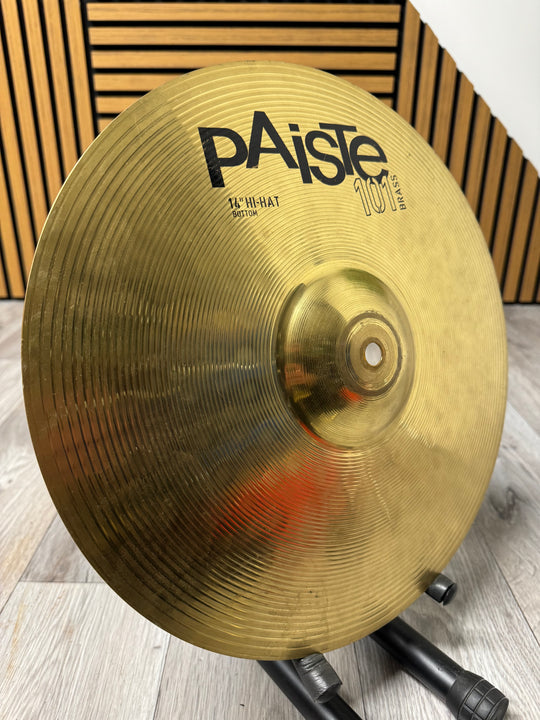 Paiste 101 Brass Hi Hats 14"/35cm Cymbals (Pair) #VC92