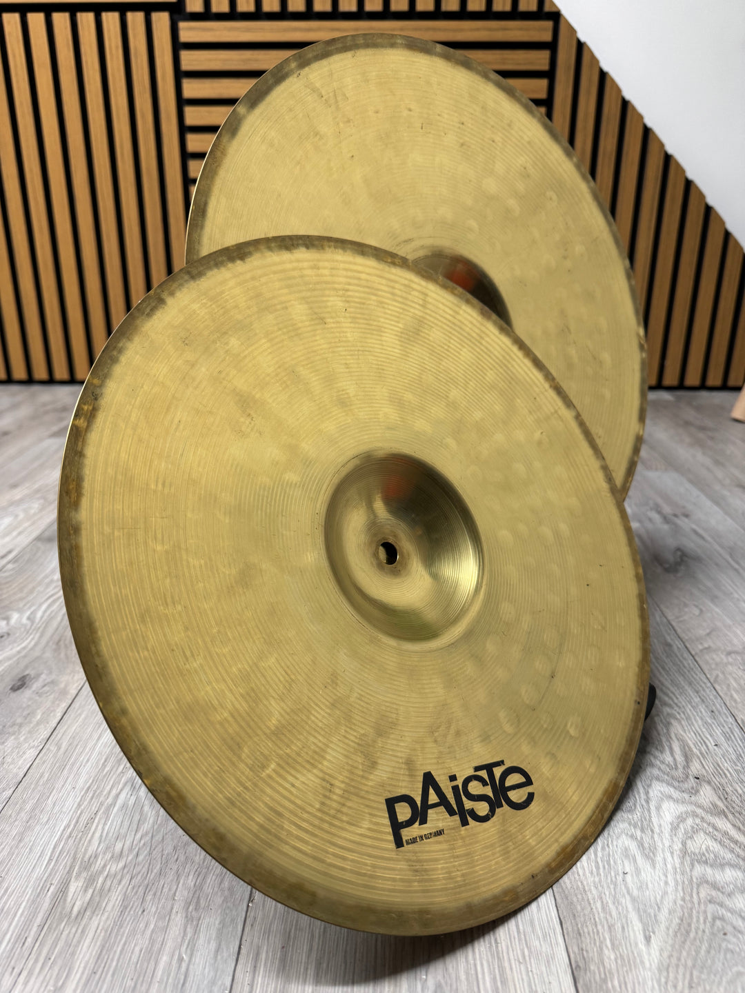 Paiste 101 Brass Hi Hats 14"/35cm Cymbals (Pair) #VC92