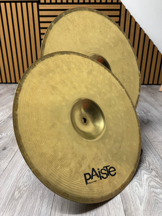 Paiste 101 Brass Hi Hats 14"/35cm Cymbals (Pair) #VC92