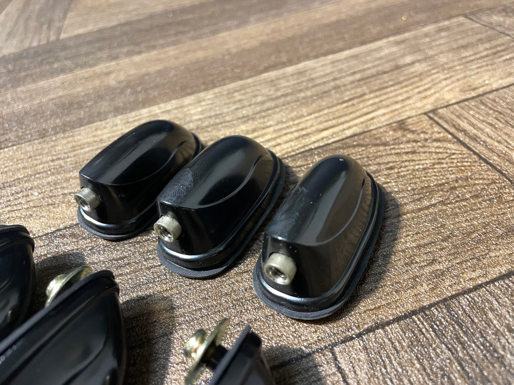 Black Tom Drum Spares Lugs 40mm Hardware Set Of 6 #JS89