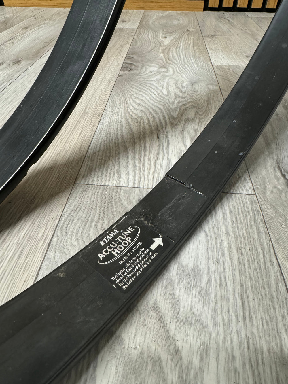 TAMA Accu-Tune Bass Drum 22” Hoops Rims Hardware #VC101