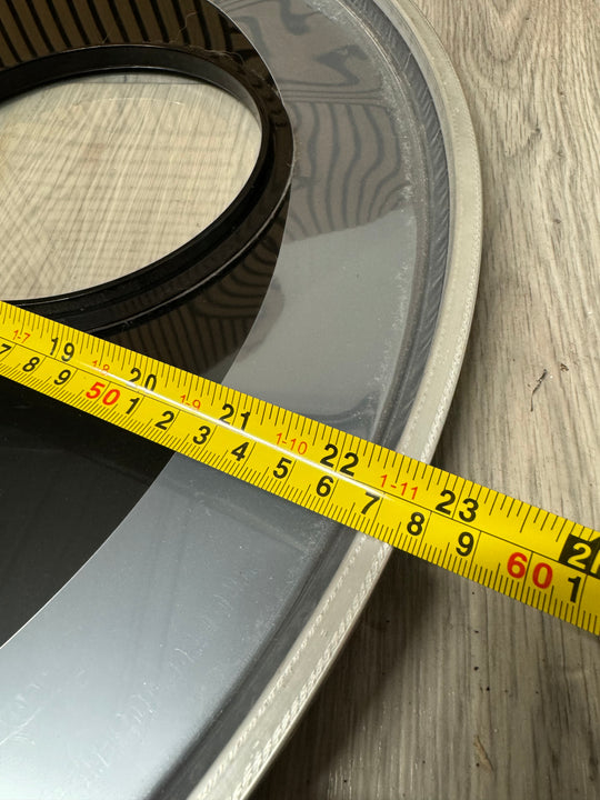 TAMA Bass Drum Heads 22" (Pair) / Black & Clear #VC102