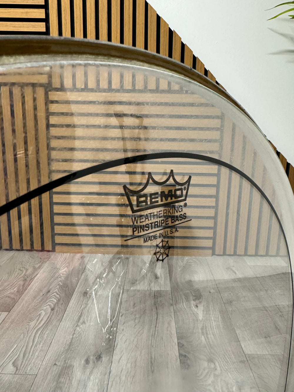 Remo Weatherking Pinstripe Batter Bass 20" Drum Head / Clear #VC105