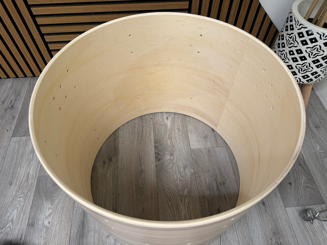 TAMA Imperialstar Bass Drum Shell 22”x18” Bare Wood Project #WK46