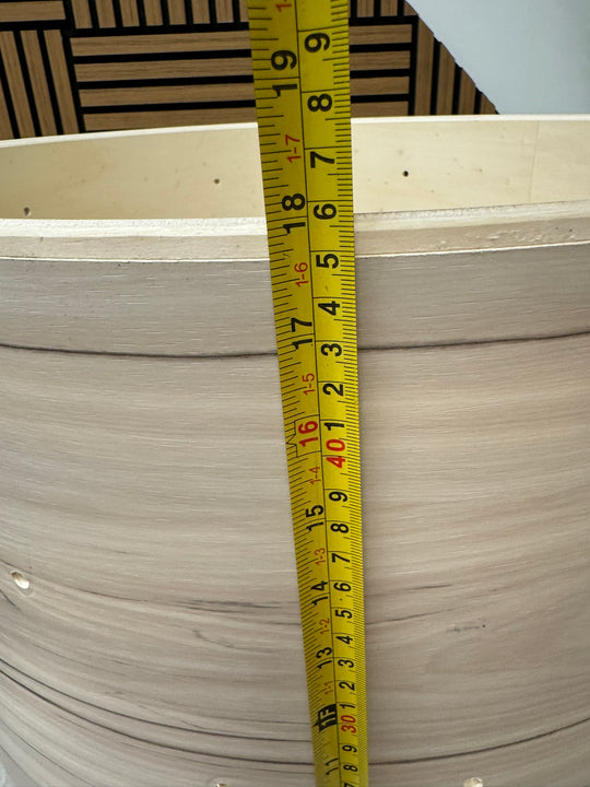 TAMA Imperialstar Bass Drum Shell 22”x18” Bare Wood Project #WK46