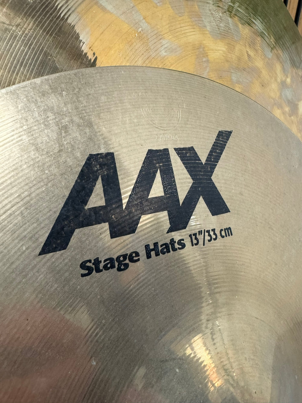 Sabian AAX Stage Hi Hats 13"/33cm Cymbals (Pair) #VY4