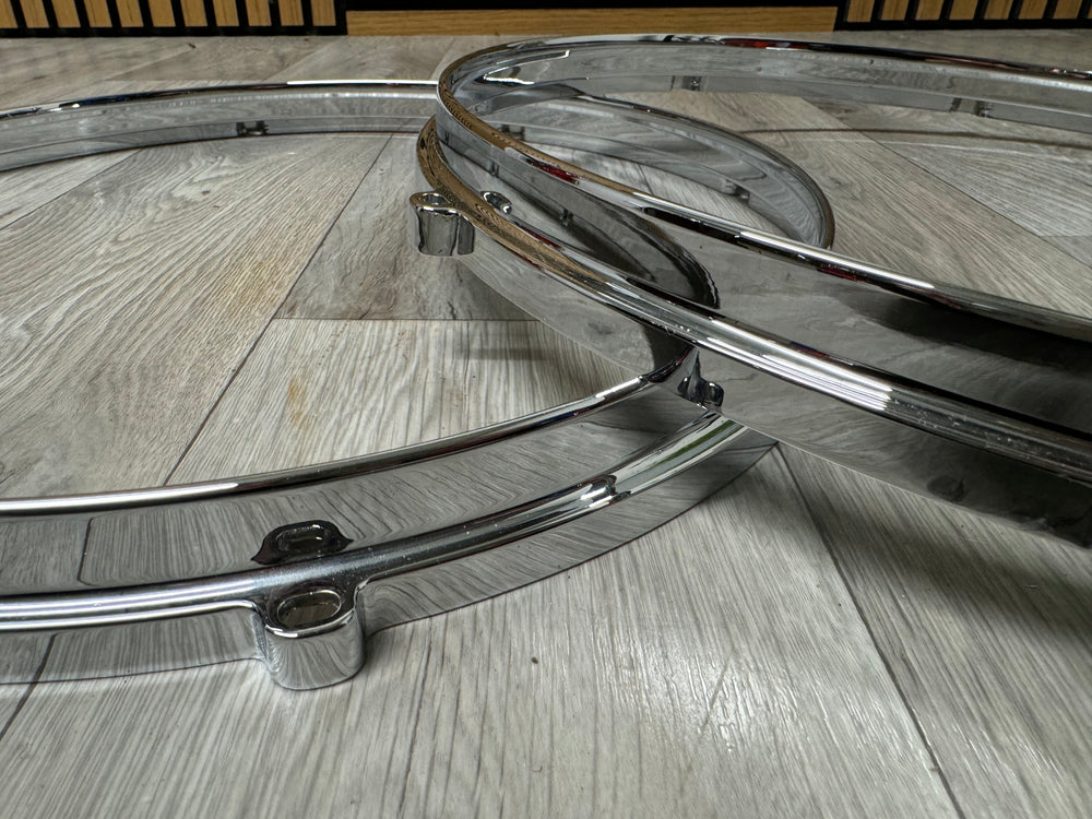 Premier Die-Cast Tom Drum 16” 8-Lug Hoops Rims Hardware Tension #VC116