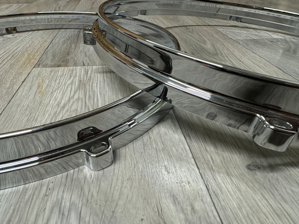 Premier Die-Cast Tom Drum 13” 6-Lug Hoops Rims Hardware Tension #VC117