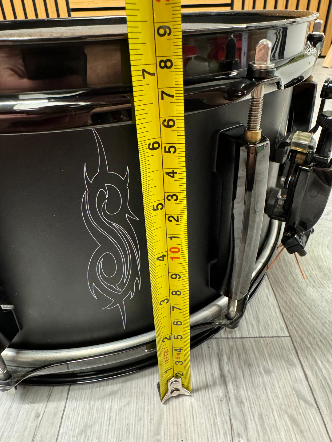 Pearl 'Joey Jordison' Signature Series 13” x 6.5” Snare Drum / Black #OL3